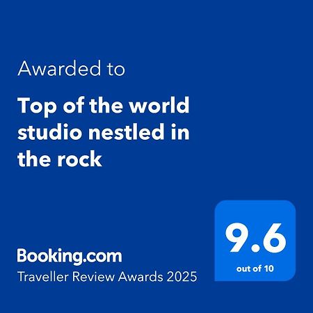 Top Of The World Studio Nestled In The Rock Queensberry Dış mekan fotoğraf